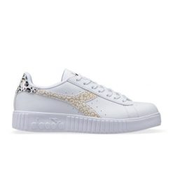 Trampki damskie DIADORA GAME P STEP ANIMALIER 36. Białe trampki i tenisówki damskie Diadora, bez wzorów, bez zapięcia. Za 109.99 zł.