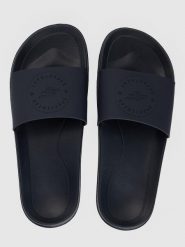 Klapki męskie 4F 4FRSS26FSLIM051. Czarne klapki męskie 4F, bez wzorów, z gumy, bez zapięcia. Za 59.99 zł.