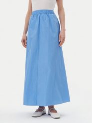 MAX&Co. Spódnica maxi Matrigna 2516101074200 Niebieski Regular Fit. Niebieskie spódnice damskie MAX&Co., bez wzorów, z syntetyku, maxi. Za 319.99 zł.