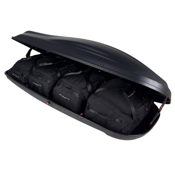 Torby Do Boksu Dachowego Aroso München 580 4Szt Kjust. Czarne torby podróżne damskie KJUST, bez wzorów. Za 836.00 zł.