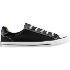 Adidasy Converse Chuck Taylor All Star Dainty Lucky, Dla obu płci. Czarne obuwie sportowe damskie Converse, bez wzorów, z tkaniny, bez zapięcia. Za 390.00 zł.