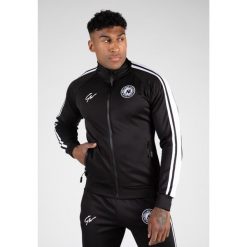 Bluza fitness męska Gorilla Wear Stratford Jacket. Czarne bluzy męskie GORILLA WEAR, m, bez wzorów, sportowe, bez ramiączek, bez kaptura. Za 349.00 zł.