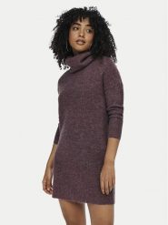 ONLY Sukienka dzianinowa Jana 15140166 Różowy Loose Fit. Czerwone sukienki damskie ONLY, m, bez wzorów, z dzianiny, bez kołnierzyka, bez ramiączek. Za 169.99 zł.