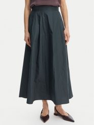 Marella Spódnica trapezowa Eburnea 2615101032 Zielony Regular Fit. Zielone spódnice damskie Marella, bez wzorów, z syntetyku, trapezowe. Za 439.99 zł.