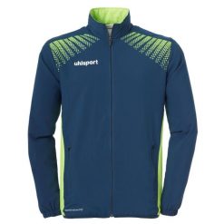 Kurtka prezentacyjna Uhlsport Goal. Niebieskie kurtki męskie Uhlsport, m, bez wzorów, z materiału, bez kaptura. Za 208.65 zł.