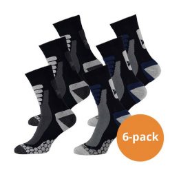 Skarpety turystyczne Xtreme 6-pack Multi Niebieski. Niebieskie skarpetki damskie XTREME SOCKSWEAR, bez wzorów. Za 194.99 zł.