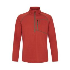 Polar 1/4 zip Protest Kody. Czerwone bluzy sportowe męskie Protest, na zimę, bez wzorów, z polaru, bez kaptura, narciarskie. W wyprzedaży za 181.85 zł.