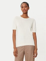 Weekend Max Mara Sweter Zibetto 2515361041 Écru Regular Fit. Swetry nierozpinane damskie Weekend Max Mara, l, bez wzorów, z bawełny, bez kołnierzyka, bez ramiączek. Za 439.99 zł.