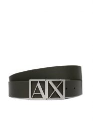 Armani Exchange Pasek XM002664 AF22854 M8327 Czarny. Czarne paski męskie Armani Exchange, ze skóry. Za 289.99 zł.
