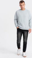 Ombre Spodnie męskie marmurkowe JOGGERY z przetarciami - czarne V2 OM-PADJ-0153 M. Czarne spodnie sportowe męskie Ombre, m, bez wzorów. Za 169.99 zł.