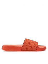 Pepe Jeans Klapki Slider Sport W PLS70146 Różowy. Czerwone klapki damskie Pepe Jeans, bez wzorów, z jeansu, sportowe, bez obcasa, bez zapięcia. Za 149.99 zł.
