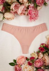Różowe Elastyczne Majtki o Fasonie Stringów Casandia. Czerwone majtki damskie Renee, z jeansu. Za 4.99 zł.