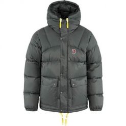Kurtka uniwersalna męska Fjallraven Expedition Down. Szare kurtki męskie Fjällräven, m, bez wzorów, z syntetyku, klasyczne, z kapturem. Za 2,673.00 zł.