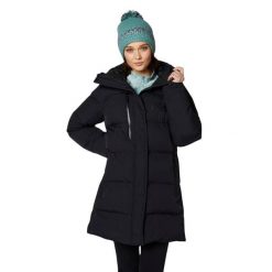 Parka damska Helly Hansen adore puffy. Czarne parki damskie Helly Hansen, bez wzorów, bez kaptura. W wyprzedaży za 1,238.60 zł.