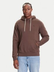 Quiksilver Bluza Salt Water Hoodie EQYFT05159 Brązowy Regular Fit. Brązowe bluzy męskie Quiksilver, m, bez wzorów, z bawełny, bez ramiączek, bez kaptura. Za 249.99 zł.