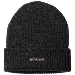 Czapka dla dorosłych Whirlibird Cuffed Beanie. Szare czapki damskie Columbia, bez wzorów, sportowe. Za 79.99 zł.
