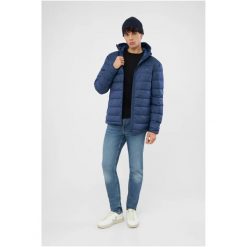 Kurtka puchowa męska VIKING Rovi. Niebieskie kurtki sportowe męskie Viking, m, bez wzorów, z materiału, z kapturem, trekkingowe. Za 389.00 zł.