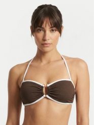 Seafolly Góra od bikini Beach Bound 31283-072 Brązowy. Brązowe bikini Seafolly, bez wzorów, z syntetyku. Za 389.99 zł.