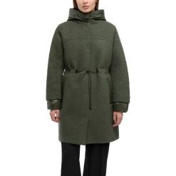 Kurtka GEOX W KLEOPY Zielony. Zielone kurtki męskie Geox, bez wzorów, z tkaniny, bez kaptura. Za 1,400.00 zł.