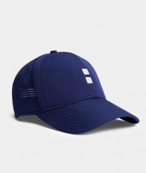 Czapka klubowa Navy. Niebieskie czapki damskie NORDICDOTS, bez wzorów. Za 125.00 zł.