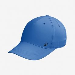 Czapka z daszkiem TC500 Kuikma. Niebieskie czapki damskie KUIKMA, bez wzorów, z materiału, sportowe. Za 34.99 zł.