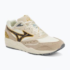 Buty Mizuno Contender. Brązowe buty zimowe męskie Mizuno, bez wzorów, bez obcasa, bez zapięcia. Za 289.99 zł.
