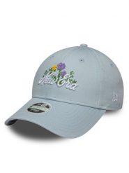 New Era Czapka z daszkiem Beaded 9FORTY 60667659 Błękitny. Niebieskie czapki damskie New Era, bez wzorów, z bawełny. Za 129.99 zł.
