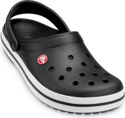 Crocs Klapki męskie Crockband 11016 czarne r. 41-42. Czarne klapki męskie Crocs, bez wzorów, bez zapięcia. Za 214.84 zł.