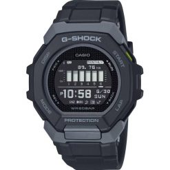 Zegarek Męski Casio G-Shock G SQUAD - SUNNY SIDE STYLE. Czarne zegarki męskie Casio, bez wzorów, plastikowe. Za 664.45 zł.