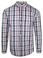 Weekendowa Koszula Męska - Pako Jeans - Duża Kratka. Koszule męskie Pako Jeans, l, bez wzorów, z bawełny, casualowe, bez kołnierzyka, bez ramiączek. Za 175.00 zł.