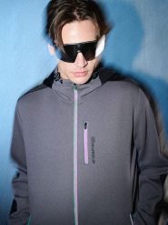 4F Bluza dresowa regular z kapturem męska - szara M. Szare bluzy sportowe męskie 4F, m, bez wzorów, z bawełny, z kapturem. Za 269.99 zł.