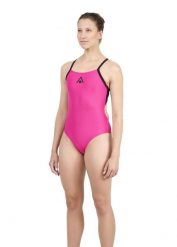 Strój Kąpielowy Aqua Sphere Essential Flyback – Jasnoróżowy/Czarny – Rozmiar 28. Czarne stroje kąpielowe damskie Aqua Sphere, bez wzorów, z materiału. Za 104.89 zł.