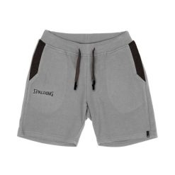Szorty damskie Spalding Flow. Szare szorty damskie SPALDING, bez wzorów, sportowe. Za 232.50 zł.
