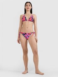 4F Dół od bikini damski - różowy S. Czerwone bikini 4F, s, bez wzorów, z elastanu. W wyprzedaży za 39.99 zł.