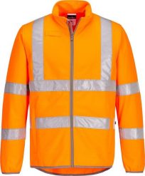 Kurtka męska Portwest EC24 - Softshell ostrzegawczy ECO 2L - żółty S. Żółte kurtki męskie Portwest, l, bez wzorów, z softshellu, bez kaptura. Za 214.84 zł.