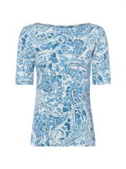 Lauren Ralph Lauren Koszula Kobiety Bawełna niebieski|wielokolorowy, S. Niebieskie koszule damskie Lauren Ralph Lauren, s, bez wzorów, z bawełny, bez kołnierzyka, bez ramiączek. Za 329.95 zł.