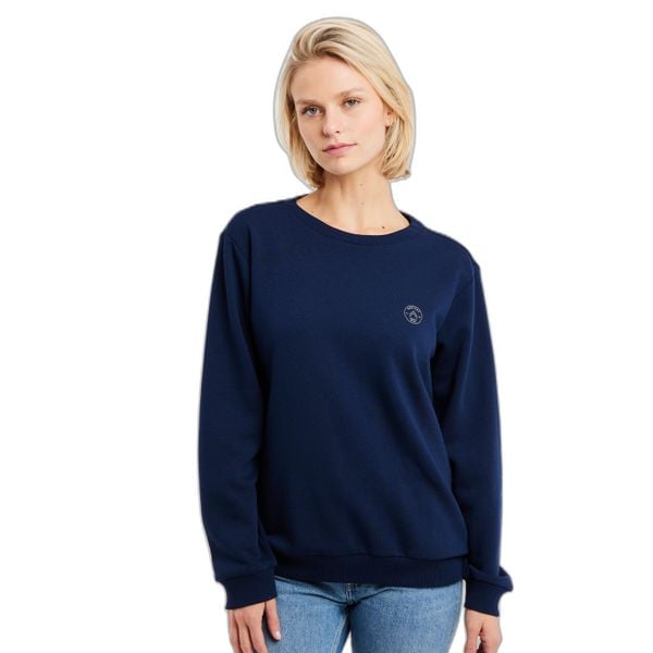 Bluza damska Protest Prtmahia. Niebieskie bluzy damskie Protest, m, z aplikacjami, z bawełny, bez ramiączek, bez kaptura. Za 152.99 zł.