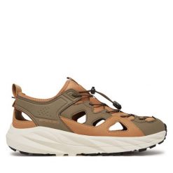 Sandały Vertigo Alpes. Brązowe sandały męskie Vertigo Alpes, bez wzorów, sportowe, bez zapięcia. Za 199.99 zł.