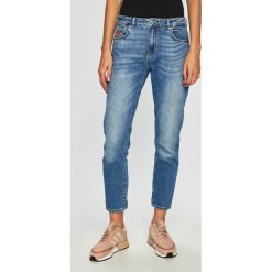 Scotch & Soda - Jeansy. Niebieskie jeansy damskie Scotch & Soda, bez wzorów, z bawełny. Za 499.90 zł.