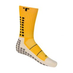 Skarpety piłkarskie TRUsox Mid-Calf Thin. Żółte skarpetki damskie Trusox, bez wzorów. Za 149.99 zł.