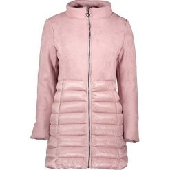 Płaszcz przejściowy w kolorze jasnoróżowym. Czerwone płaszcze damskie Winter Selection, bez wzorów, bez kołnierzyka, bez kaptura. W wyprzedaży za 227.95 zł.