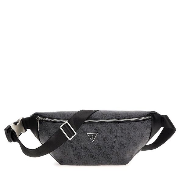 Nerka Guess. Czarne saszetki i nerki męskie Guess, z aplikacjami. Za 235.99 zł.
