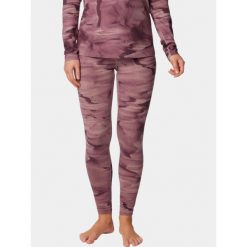 Legginsy Termiczne Damskie Columbia Omni-Heat Infinity. Fioletowe bielizna sportowa damska Columbia, bez wzorów. Za 339.00 zł.