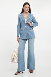 Jeansy damskie Wleg MARELLA. Jeansy damskie Marella Sport, bez wzorów, z jeansu. Za 849.00 zł.