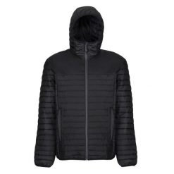 Męska Ocieplana Kurtka Z Recyklingu. Niebieskie kurtki męskie Regatta, m, bez wzorów, z puchu, sportowe, bez kaptura. Za 382.99 zł.