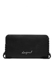 Desigual Portfel Torio 26SAYP15 Czarny. Czarne portfele damskie Desigual, ze skóry. Za 269.99 zł.