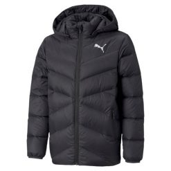 Puma Kurtka Packlite Down 58956501. Czarne kurtki męskie Puma, bez wzorów, bez kaptura. Za 353.99 zł.