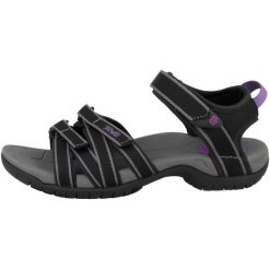 Buty do chodzenia damskie Teva Tirra. Czarne obuwie trekkingowe damskie Teva, z materiału, bez zapięcia. Za 654.00 zł.