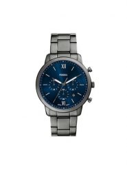 Fossil Zegarek Neutra Chronograph FS6111 Szary. Szare zegarki męskie FOSSIL, bez wzorów. Za 619.99 zł.