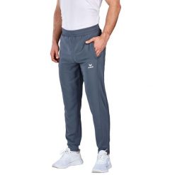 Spodnie do biegania Erima Change. Szare spodnie sportowe męskie Erima, bez wzorów, do biegania. Za 208.50 zł.